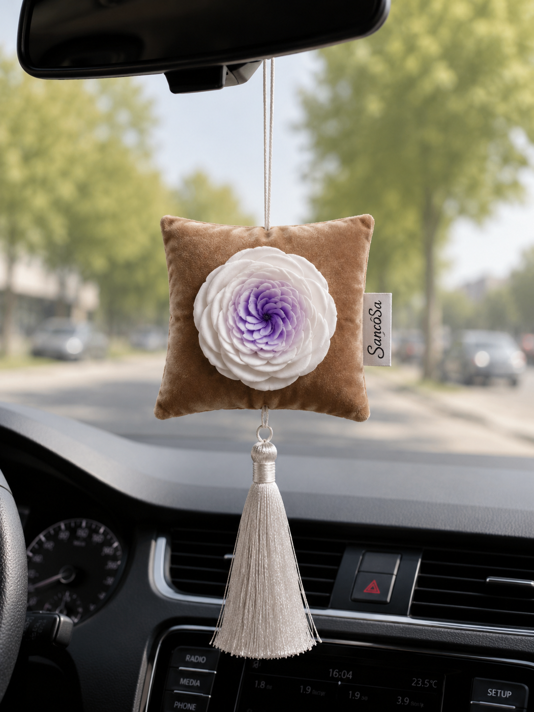 Luxury automobilio kvapas su tikra miegančia rože - Image 3