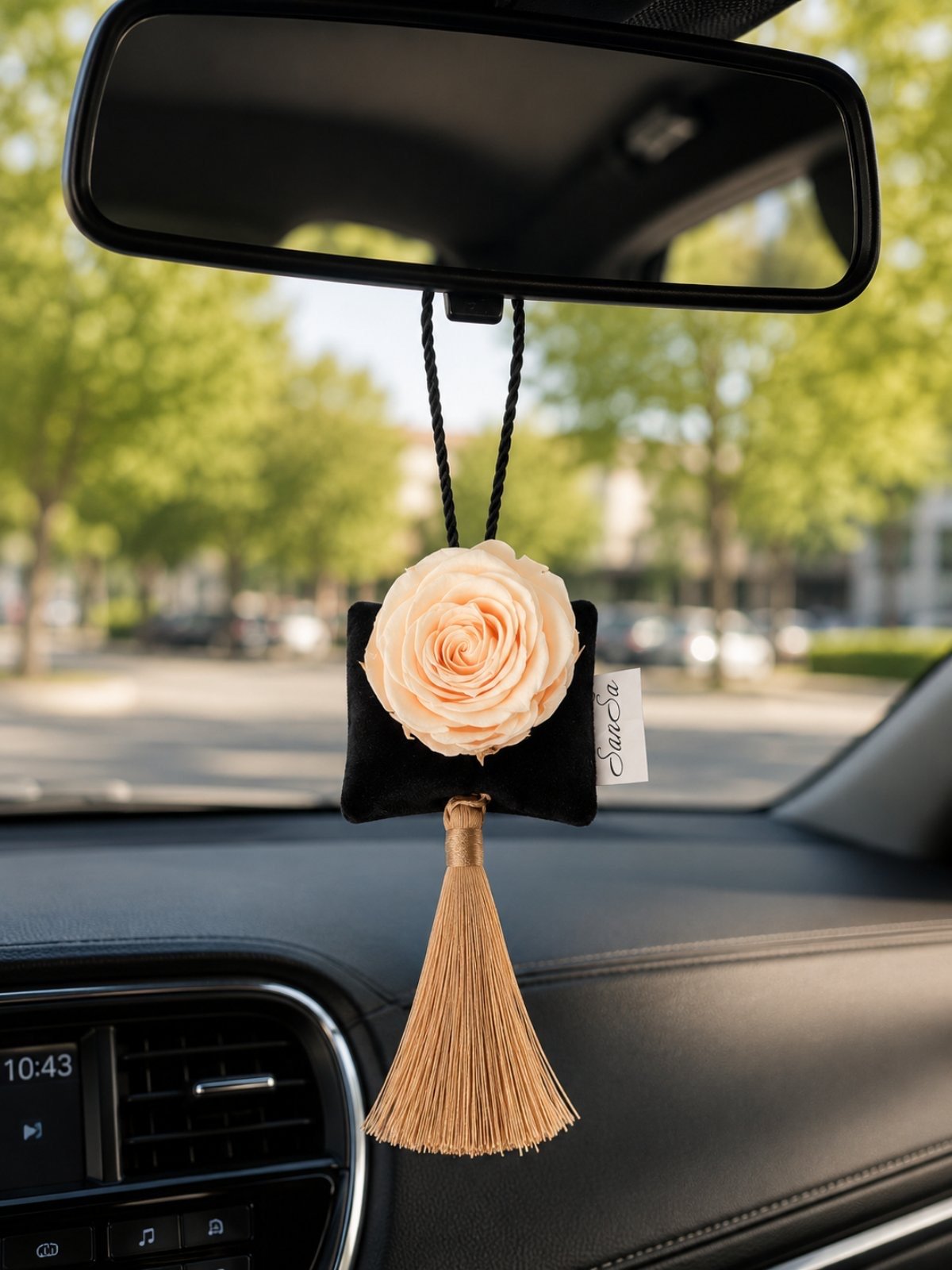 Automobilio kvapas su miegančia rože - Image 4